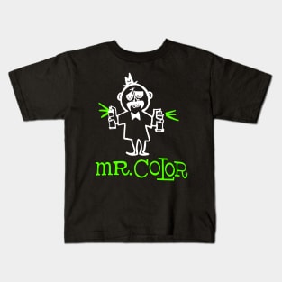 Dat Guy Mr Color green Kids T-Shirt